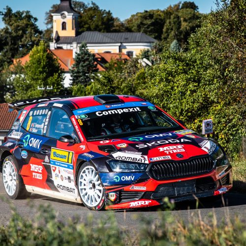 In der Woche seines 32. Geburtstags belegten Simone Tempestini und Beifahrerin Francesca Maria Maior aus Rumänien (Škoda Fabia RS Rally2) den sechsten Platz in der ERC-Wertung.