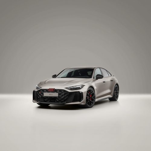 The Audi RS 5 makes its debut at the Formula 1 Miami Grand Prix as a car for the F1® Pirelli Hot Laps