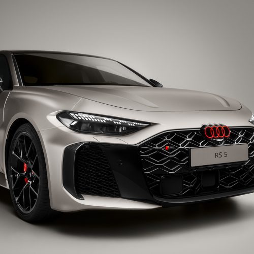 The Audi RS 5 makes its debut at the Formula 1 Miami Grand Prix as a car for the F1® Pirelli Hot Laps