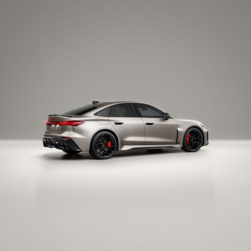 The Audi RS 5 makes its debut at the Formula 1 Miami Grand Prix as a car for the F1® Pirelli Hot Laps