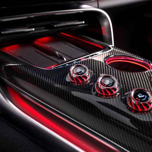 Die Schaltzentrale der Performance: das Interieur des neuen Mercedes-AMG GT 4-Türer Coupés 

The control centre of performance: the interior of the new Mercedes-AMG GT 4-door Coupé